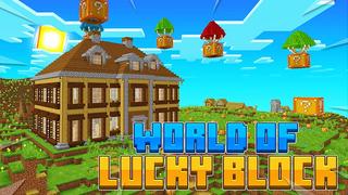 Thumbnail of the Minecraft Bedrock Marketplace product World Of Lucky Block created by DogHouse.