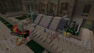 Screenshot of the Minecraft Bedrock Marketplace product Zombies++ created by DogHouse.