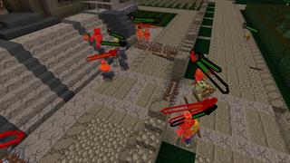 Screenshot of the Minecraft Bedrock Marketplace product Zombies++ created by DogHouse.