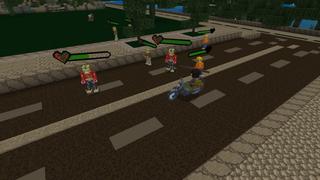 Screenshot of the Minecraft Bedrock Marketplace product Zombies++ created by DogHouse.