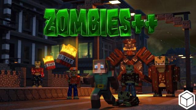 Thumbnail of the Minecraft Bedrock Marketplace product Zombies++ created by DogHouse.