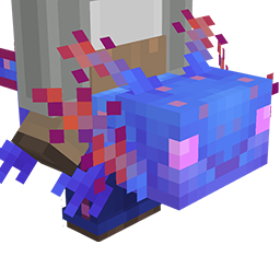 Thumbnail of the Minecraft Bedrock Marketplace product Axolotl Jockey Costume created by Dots Aglow.