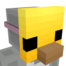 Thumbnail of the Minecraft Bedrock Marketplace product Chick Mask created by Dots Aglow.