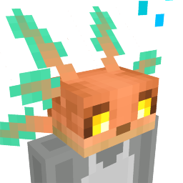 Thumbnail of the Minecraft Bedrock Marketplace product Copper Axolotl Head created by Dots Aglow.