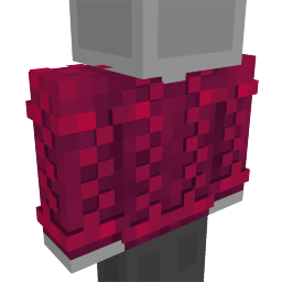 Thumbnail of the Minecraft Bedrock Marketplace product Cranberry Cable Knit Sweater created by Dots Aglow.