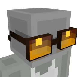 Thumbnail of the Minecraft Bedrock Marketplace product Wide Sunglasses created by Dots Aglow.