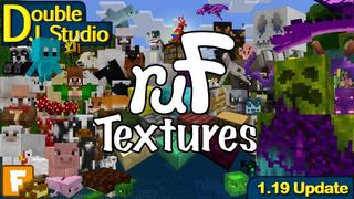 Thumbnail of the Minecraft Bedrock Marketplace product texturas ruF created by Double DJ Studios.