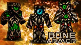 Thumbnail of the Minecraft Bedrock Marketplace product Bone Armor created by Dragnoz.