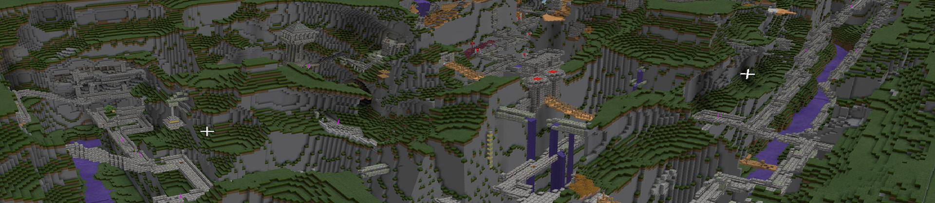 Panorama of the Minecraft Bedrock Marketplace product Dash of Doom created by Dragnoz.