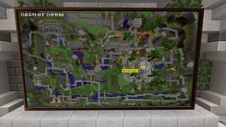 Screenshot of the Minecraft Bedrock Marketplace product Dash of Doom created by Dragnoz.