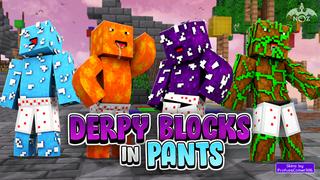 Thumbnail of the Minecraft Bedrock Marketplace product Derpy Blocks In Pants created by Dragnoz.