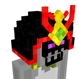Thumbnail of the Minecraft Bedrock Marketplace product Ender Samurai Helm created by Dragnoz.