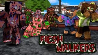Thumbnail of the Minecraft Bedrock Marketplace product Flesh Walkers created by Dragnoz.