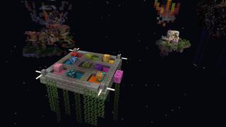 Screenshot of the Minecraft Bedrock Marketplace product Fractured Sky created by Dragnoz.