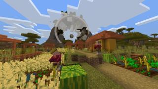 Screenshot of the Minecraft Bedrock Marketplace product Hollow Hill created by Dragnoz.