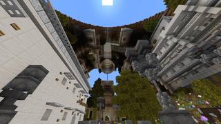 Screenshot of the Minecraft Bedrock Marketplace product Hollow Hill created by Dragnoz.