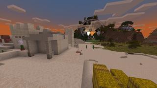 Screenshot of the Minecraft Bedrock Marketplace product Hollow Hill created by Dragnoz.