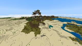 Screenshot of the Minecraft Bedrock Marketplace product Hollow Hill created by Dragnoz.