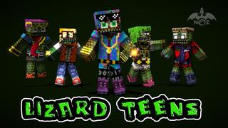 Thumbnail of the Minecraft Bedrock Marketplace product Lizard Teens created by Dragnoz.
