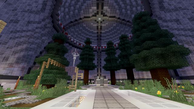 Screenshot of the Minecraft Bedrock Marketplace product Mars Base Alpha created by Dragnoz.