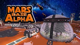 Thumbnail of the Minecraft Bedrock Marketplace product Base de Mars Alpha created by Dragnoz.