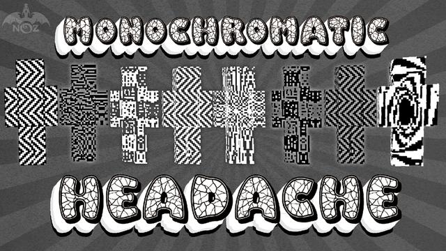Thumbnail of the Minecraft Bedrock Marketplace product Monochromatic Headache created by Dragnoz.