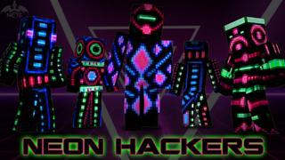 Thumbnail of the Minecraft Bedrock Marketplace product Neon Hackers created by Dragnoz.