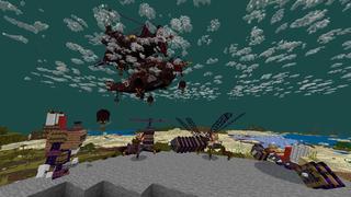Screenshot of the Minecraft Bedrock Marketplace product Nether Invasion created by Dragnoz.