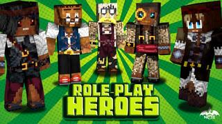 Thumbnail of the Minecraft Bedrock Marketplace product Role-Play Heroes created by Dragnoz.