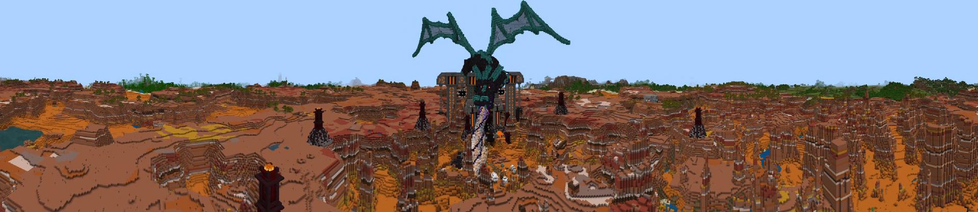 Panorama of the Minecraft Bedrock Marketplace product The Portal created by Dragnoz.