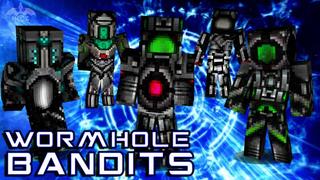 Thumbnail of the Minecraft Bedrock Marketplace product Wormhole Bandits created by Dragnoz.