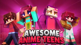 Thumbnail of the Minecraft Bedrock Marketplace product Awesome Anime Teens created by Duh.