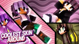Thumbnail of the Minecraft Bedrock Marketplace product Coolest Skins Around created by Duh.