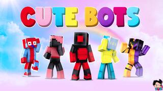 Thumbnail of the Minecraft Bedrock Marketplace product Cute Bots created by Duh.