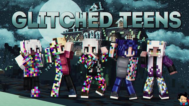 Thumbnail of the Minecraft Bedrock Marketplace product Glitched Teens created by Duh.