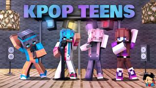 Thumbnail of the Minecraft Bedrock Marketplace product KPop Teens created by Duh.