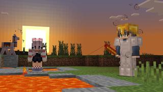 Screenshot of the Minecraft Bedrock Marketplace product Lava Tools created by Duh.