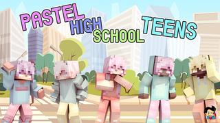 Thumbnail of the Minecraft Bedrock Marketplace product Pastel High School Teens created by Duh.