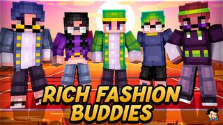 Thumbnail of the Minecraft Bedrock Marketplace product Rich Fashion Buddies created by Duh.