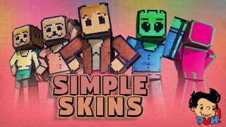 Thumbnail of the Minecraft Bedrock Marketplace product Simple Skins created by Duh.