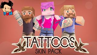 Thumbnail of the Minecraft Bedrock Marketplace product Tattoos created by Duh.