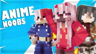 Thumbnail of the Minecraft Bedrock Marketplace product Anime Noobs created by Eco Studios.
