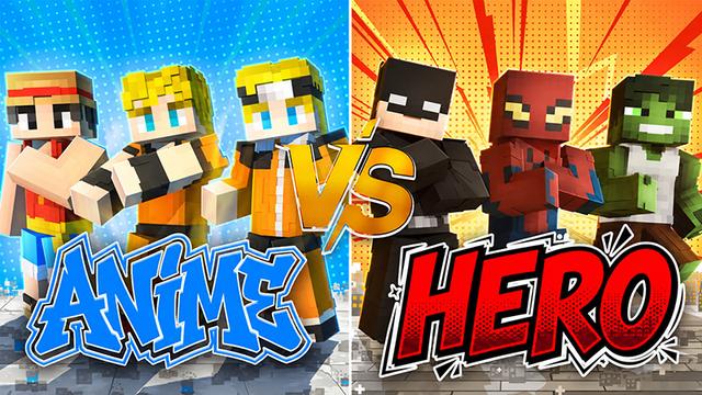 Thumbnail of the Minecraft Bedrock Marketplace product Anime Vs Hero 2 created by Eco Studios.
