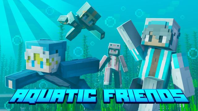 Thumbnail of the Minecraft Bedrock Marketplace product Aquatic Teens 3 created by Eco Studios.