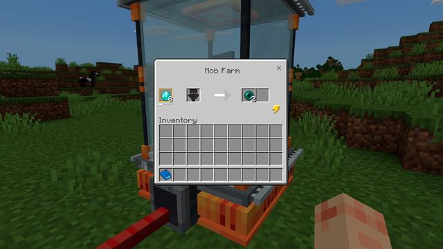Screenshot of the Minecraft Bedrock Marketplace product AutoFarm+ created by Eco Studios.