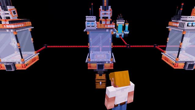 Screenshot of the Minecraft Bedrock Marketplace product AutoFarm+ created by Eco Studios.