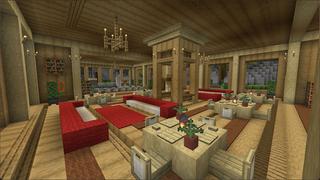 Screenshot of the Minecraft Bedrock Marketplace product Beach House created by Eco Studios.