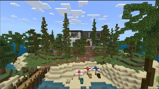 Screenshot of the Minecraft Bedrock Marketplace product Billionaire Island created by Eco Studios.