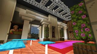 Screenshot of the Minecraft Bedrock Marketplace product Billionaire Tree Mansion created by Eco Studios.