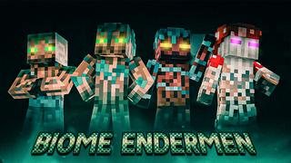 Thumbnail of the Minecraft Bedrock Marketplace product Biome Endermen created by Eco Studios.